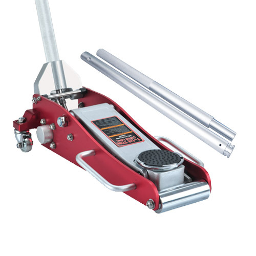 1.25T, 12kg,80-375mm, aluminum floor jack with 1250kg lifting capacity