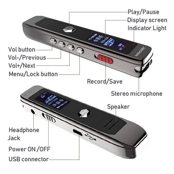 Digital Voice Recorder A18