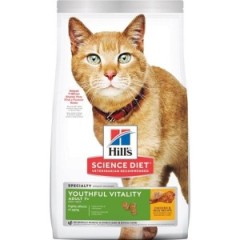 Hill's希爾思 貓糧 高齡貓 7+ 年輕活力 (雞肉及米) Adult 7+ Senior Vitality (Chicken & Rice) 13lb