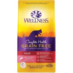 WELLNESS 貓糧 Complete Health 無穀物 GRAIN FREE DRY 成貓配方 三文魚 5lb 8oz