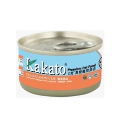 Kakato卡格 貓狗罐頭 三文魚及魚湯 Salmon in Broth 70g (貓狗共用)