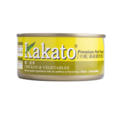Kakato卡格 貓狗罐頭 吞拿魚及蝦 170g (貓狗共用)
