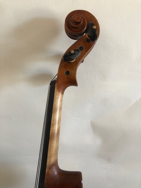 Master Viola 16&quot; Ornati model Solid flamed maple back old spruce top hand made K2234