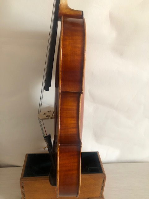 Master Viola 16&quot; European flamed maple back spruce top hand carved K2249