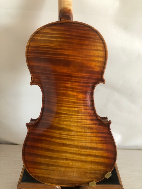 Master 4/4 Violin baroque model1PC  flamed maple back spruce top  hand carved