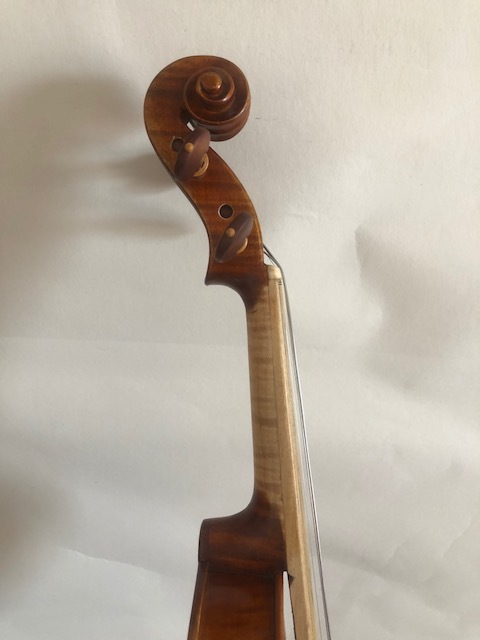 Master 4/4 Violin baroque model1PC  flamed maple back spruce top  hand carved