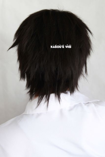 My Hero Academia Kai Chisaki. Free! Yamazaki Sosuke Katekyo Hitman Reborn Takeshi/ Hibari short black layered wig