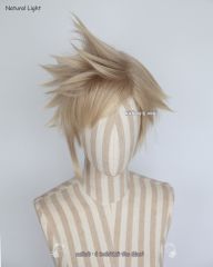 Final Fantasy XV. FF XV Versus Prompto Argentum dark rooted ash blonde spike cosplay wig pokémon go team leader Spark cosplay wig