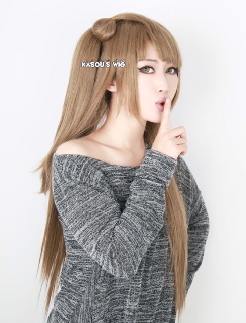 Love Live! School Idol project Kotori Minami light brown cosplay wig / 80cm long cute wig