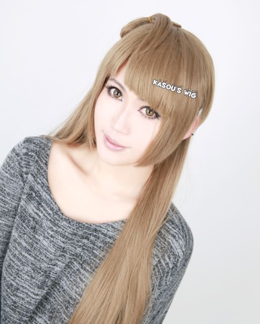 Love Live! School Idol project Kotori Minami light brown cosplay wig / 80cm long cute wig