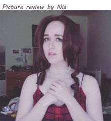 【sold out】FF7 / Final Fantasy VII Aerith Gainsborough pre-styled dark brown middle parted cosplay Wig