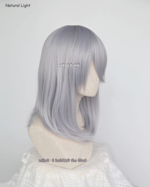 M-1 / SP26 silver Lavender long bob cosplay wig shouder length lolita wig