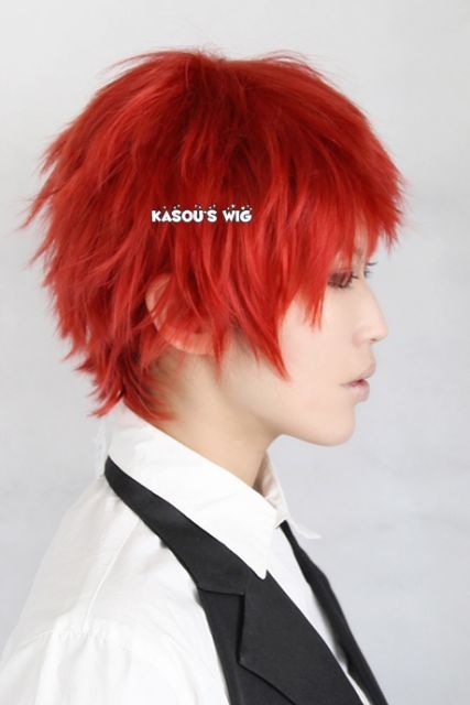 Kuroko no Basketball / KNB Seijuro Akashi short layered red wig with short bangs