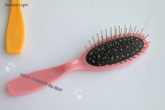 stainless steel wig comb . candy colors