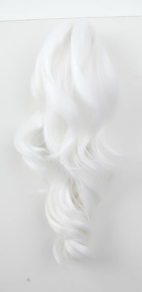 KA001-KA021 A-1 / curly clip on ponytail. 35cm bouncy layered curls