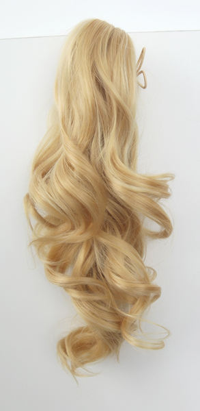 KA001-KA021 A-1 / curly clip on ponytail. 35cm bouncy layered curls