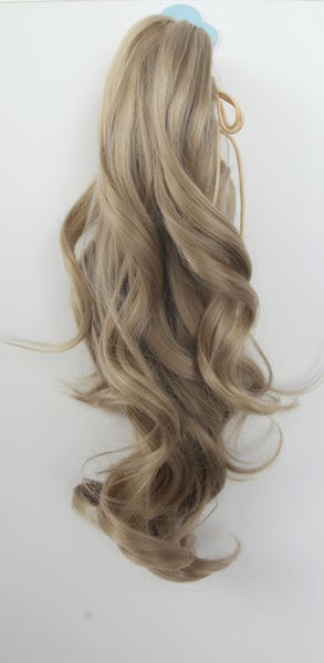 KA001-KA021 A-1 / curly clip on ponytail. 35cm bouncy layered curls