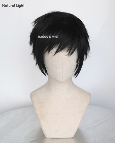 Yuri !!! on Ice Yuri Katsuki / Durarara!! Izaya Orihara short layered black wig . KA032