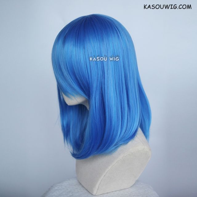 M-1/ KA048 Dodger Blue bob cosplay wig. shouder length lolita wig suitable for daily use