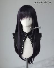 The Hundred Line Hiruko Shizuhara L-2 / SP31 deep purple 75cm long straight wig