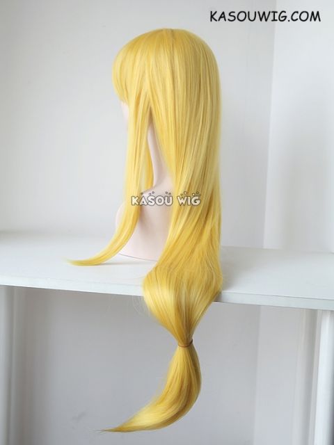 100cm / 39.5" Legend of Zelda Skyward Sword Zelda long yellow straight cosplay wig