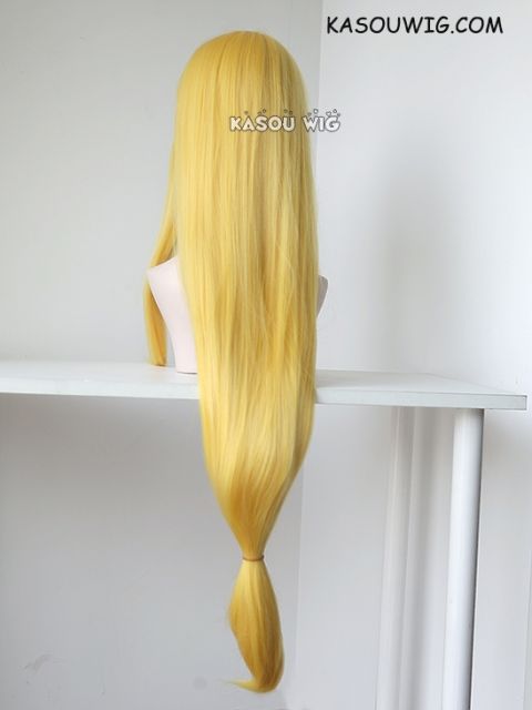 100cm / 39.5" Legend of Zelda Skyward Sword Zelda long yellow straight cosplay wig