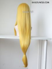 100cm / 39.5" Legend of Zelda Skyward Sword Zelda long yellow straight cosplay wig