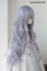 L-3 / SP26 silver Lavender long layers loose waves cosplay wig