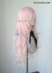 L-3 / SP34 pale pink long layers loose waves cosplay wig
