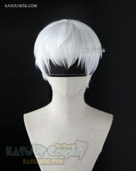 【3 Colors】NieR: Automata 9S / Jujutsu Kaisen Inumaki Toge short bob haircut white cosplay wig