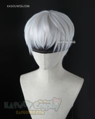 【3 Colors】NieR: Automata 9S / Jujutsu Kaisen Inumaki Toge short bob haircut white cosplay wig