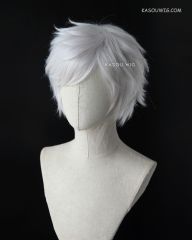 NieR: Automata Eve/ Jujutsu Kaisen Gojou Satoru layered short silver cosplay wig