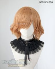 Kakegurui Sumeragi Itsuki short curly bob cosplay wig (SP19)