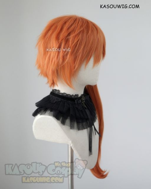 My Hero Academia Kendo Itsuka orange clip-on ponytail wig  ( SP15)