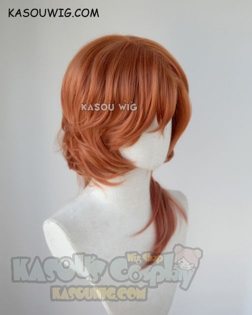 Bungou Stray Dogs Nakahara Chuuya 55cm orange ombre curly cosplay wig