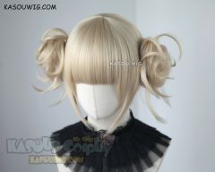 My Hero Academia Toga Himiko bun set blonde cosplay wig KA006