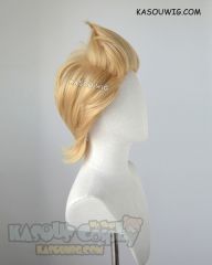The Big 3 Mirio Togata Lemillion short blonde cosplay wig