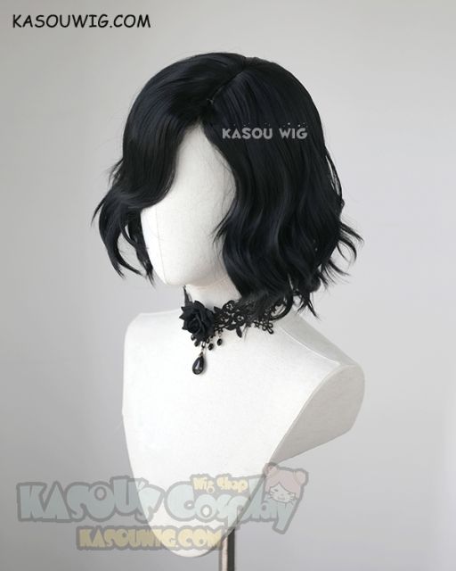 Devil May Cry 5 V short black wavy wig