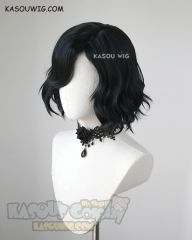 DMC5 V short black wavy wig