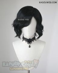 DMC5 V short black wavy wig