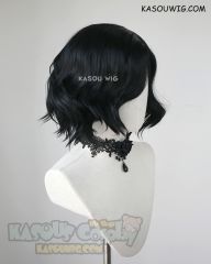 DMC5 V short black wavy wig