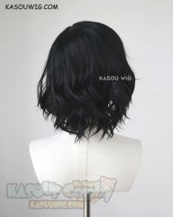 DMC5 V short black wavy wig