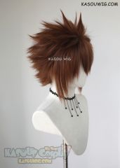 S-5 KA026 31cm / 12.2" short Walnut Brown spiky layered cosplay wig