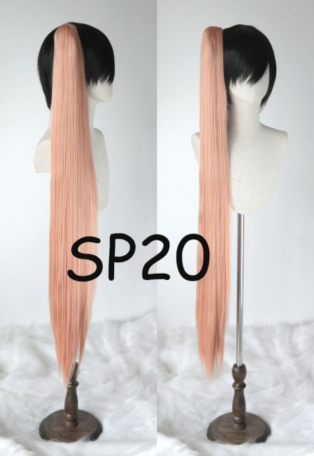 [KA044-SP40]  A-3/ 110cm super long straight clip on ponytail