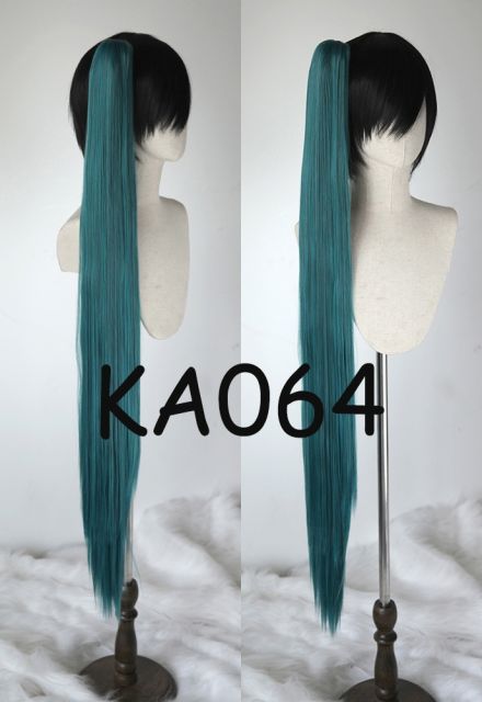 [KA044-SP40]  A-3/ 110cm super long straight clip on ponytail