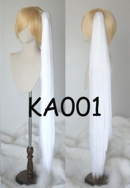 [KA001-KA044] A-3/ 110cm super long straight clip on ponytail