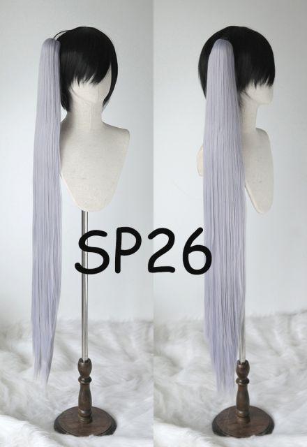 [KA044-SP40]  A-3/ 110cm super long straight clip on ponytail