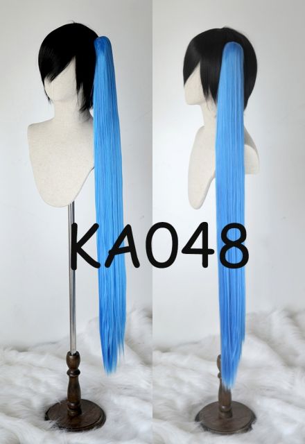 [KA044-SP40]  A-3/ 110cm super long straight clip on ponytail