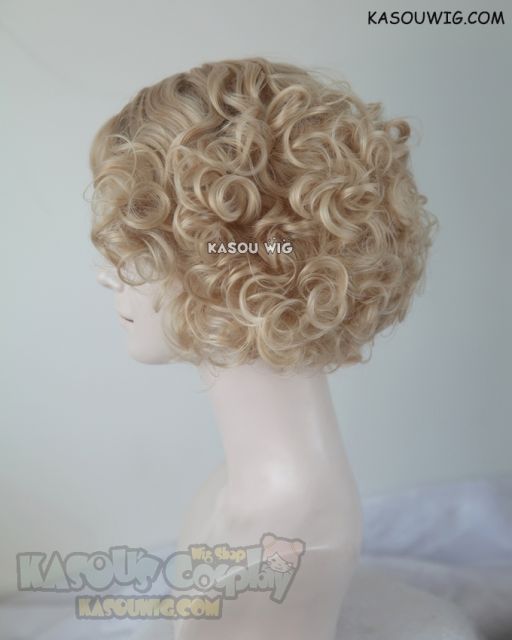 [Improved some details] Fantastic Beasts and Where to Find Them Queenie Goldstein short curly blonde wig