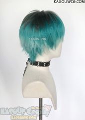 Hypnosis Mic Dotsuitare Hompo Sasara Nurude short green ombre cosplay wig